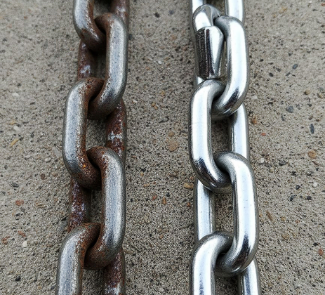 201 stainless steel jewelry corrosion oxidation comparison to 316L surgical grade quality